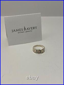 James Avery Sterling Silver Angel Ring Rare Vintage Size 8