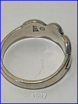 James Avery Sterling Silver Angel Ring Rare Vintage Size 8