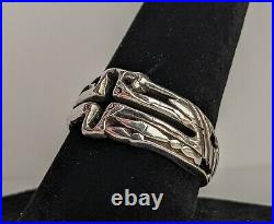 James Avery Sterling Silver Cross Ring 4.9g Sz 10.25 Very Rare
