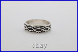 James Avery Sterling Silver Crown Of Thorns Band Size 11 Pre Owned