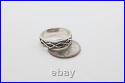 James Avery Sterling Silver Crown Of Thorns Band Size 11 Pre Owned