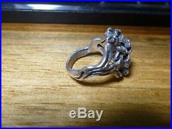 James Avery Sterling Silver Dogwood Flower Ring Size 6.5