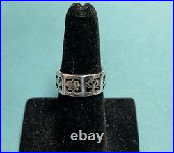 James Avery Sterling Silver Four Seasons Ring Size 7 Retired