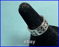 James Avery Sterling Silver Four Seasons Ring Size 7 Retired