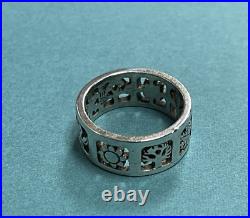 James Avery Sterling Silver Four Seasons Ring Size 7 Retired