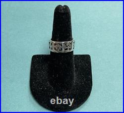 James Avery Sterling Silver Four Seasons Ring Size 7 Retired