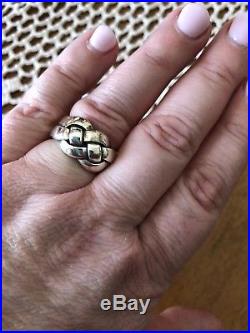 James Avery Sterling Silver Knot Ring Heavy Size 7
