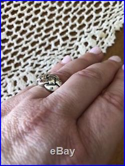 James Avery Sterling Silver Knot Ring Heavy Size 7