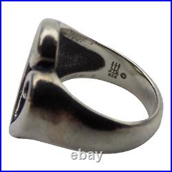 James Avery Sterling Silver Mothers Love 19mm Size6 Ring 6.3gr #1774