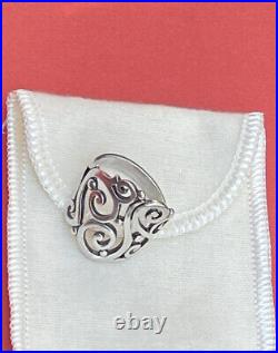 James Avery Sterling Silver Open Sorrento Ring