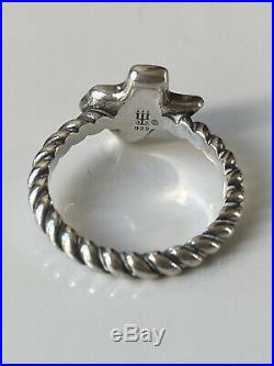 James Avery Sterling Silver Pair Lot Texas My Texas And Texas Rings Size 6