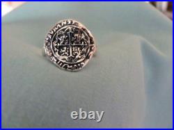 James Avery Sterling Silver Pieces Of Eight Ring Size 8