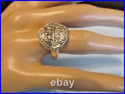 James Avery Sterling Silver Pieces Of Eight Ring Size 8