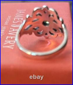 James Avery Sterling Silver Spanish Lace Birthstone Ring Garnet, Size 7