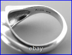 James Avery Sterling Silver Wave Ring Size 9