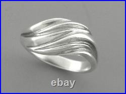 James Avery Sterling Silver Wave Ring Size 9