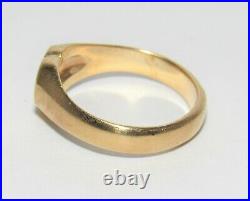 James Avery Tiny Heart Ring 14k Gold Retired Size 4.75