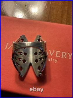 James Avery Tracery Fan Ring. Size 7-7.5