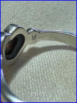 James Avery True Heart Ring Size 7 1/2 Gold and Silver