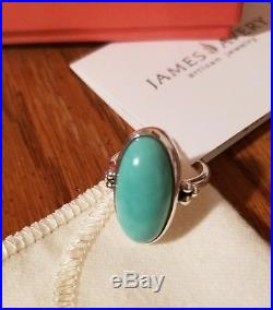 James Avery Turquoise Oval Ring