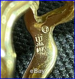 James Avery VERY Rare 14k Gold DOGW00D FLOWER Ring