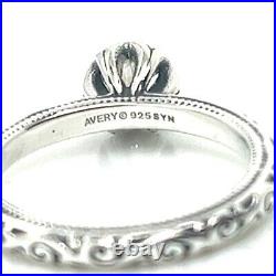 James Avery White Sapphire Sterling Silver Ring (DG7034551)