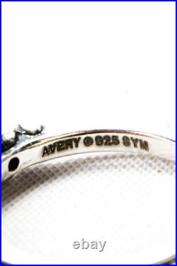 James Avery Womens Sterling Silver Lab Created Ruby Small Hearts Band Size 5.5 2 James Avery Womens Sterling Silver Lab Created Ruby Small Hearts Band Size 5.5 2