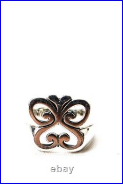 James Avery Womens Sterling Silver Open Spring Butterfly Ring Size 6 8.6g James Avery Womens Sterling Silver Open Spring Butterfly Ring Size 6 8.6g