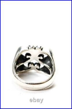 James Avery Womens Sterling Silver Open Spring Butterfly Ring Size 6 8.6g James Avery Womens Sterling Silver Open Spring Butterfly Ring Size 6 8.6g