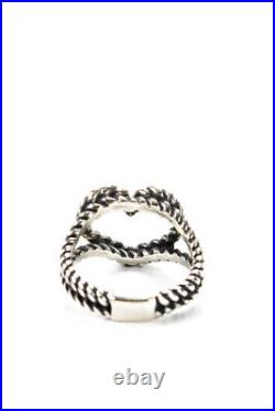 James Avery Womens Sterling Silver Rope Heart Ring 3.8g Size 5 James Avery Womens Sterling Silver Rope Heart Ring 3.8g Size 5