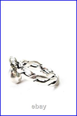 James Avery Womens Sterling Silver Topaz Dangle Ring Size 2.5 2.5g James Avery Womens Sterling Silver Topaz Dangle Ring Size 2.5 2.5g