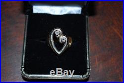 James Avery gold mothers love ring 14k and diamonds