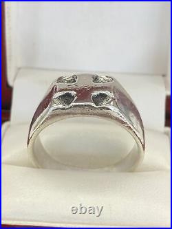 James Avery ring cross for man 925 Sterling silver size 12 1/2