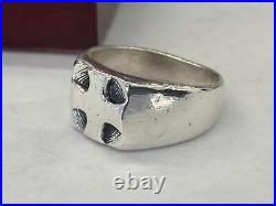 James Avery ring cross for man 925 Sterling silver size 12 1/2
