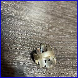 James Avery ring retired rare circle sterling silver metal ring