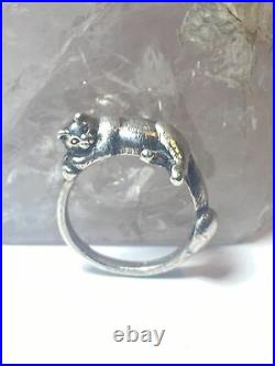 James Avery ring sleeping cat band sterling pinky silver women girls