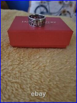 James avery Sterling Silver Love Faith And Hope Ring Size 11