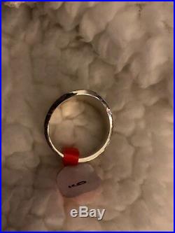 James avery retired hammered oval ring NWT BIN