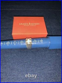 James avery ring cross for man 925 Sterling silver size 13 1/2