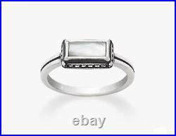 RARE James Avery Mother Of Pearl Ring 925 Sterling Silver RETIRED