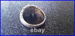 RARE! James Avery Textured Nugget Ring Size 9 UNISEX Neat Piece