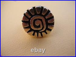 RARE Vintage James Avery SUN DESIGN RING Heavy Sterling Silver Size 10 20 grams