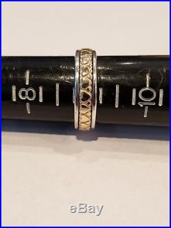 RETIRED HTF JAMES AVERY Sterling Silver 14K Gold Eternity Heart Band Ring Size 9