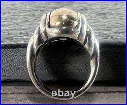 RETIRED JAMES AVERY 14KT/925 KNOTTED DOME RING Sz 6.75 17.5 Grams RETIRED JAMES AVERY 14KT/925 KNOTTED DOME RING Sz 6.75 17.5 Grams