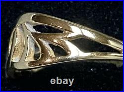 RETIRED James Avery 14K Yellow Gold Ring Size 6.25 RARE
