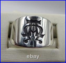 RETIRED James Avery Alpha and Omega Ring Size 8 RARE