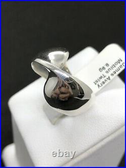 RETIRED James Avery Mobius Twist Ring Sterling Silver