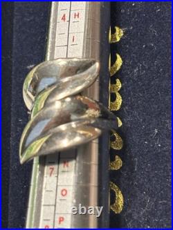 RETIRED James Avery Sterling Silver 925 Double Leaf Wrap Ring, Size 6 RETIRED James Avery Sterling Silver 925 Double Leaf Wrap Ring, Size 6