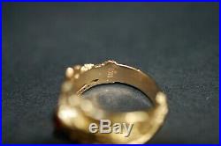 RETIRED Men's James Avery Martin Luther Crucifix Ring 14k Gold