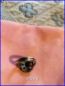 Rare Retired James Avery De Flores Ring. Size 6.5